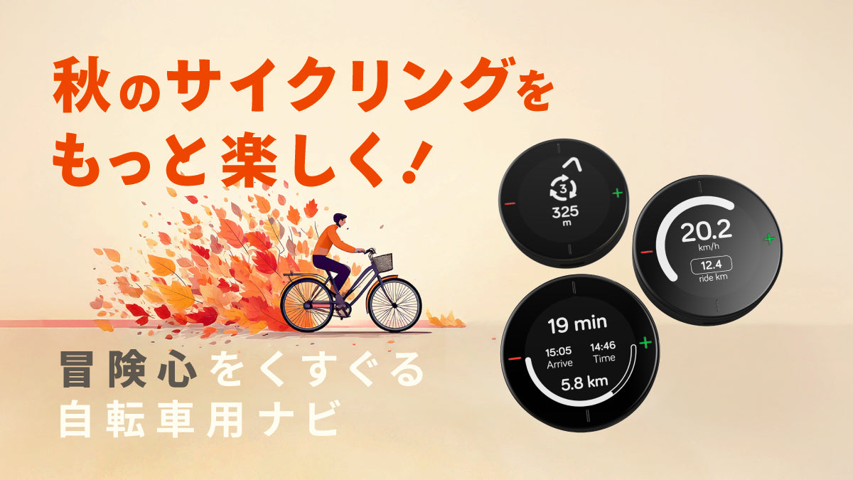 秋の行楽&レジャーシーズンにおすすめアイテム