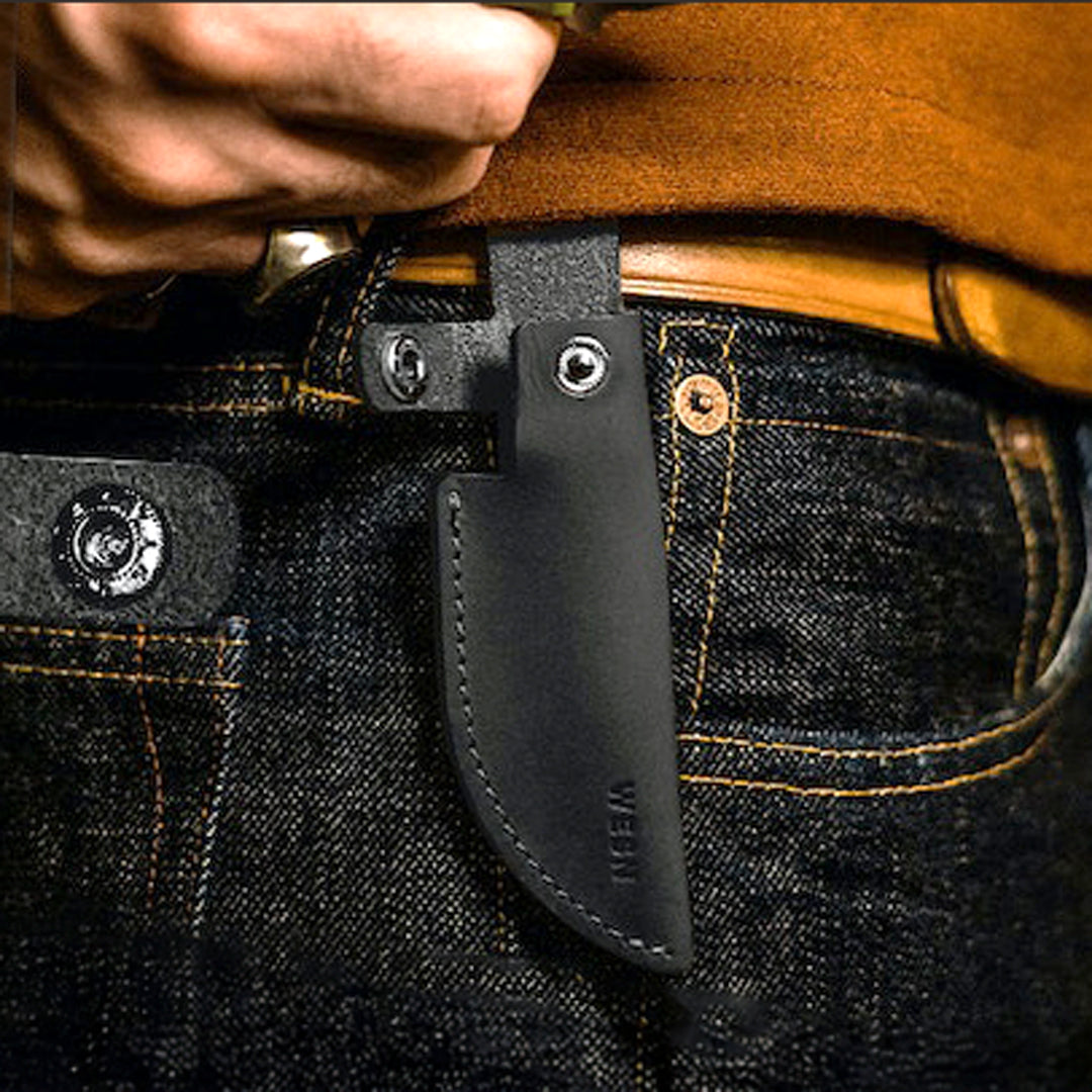 WESN｜刃こぼれしにくくガンガン使える！スウェーデン製 シースナイフ