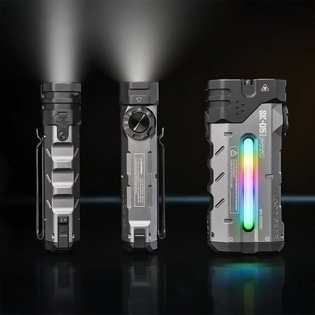 LOOP GEAR SK05 Pro SST25モデル LOOP GEAR SK05 Pro Flat LED Flashlight – LOOPGEAR