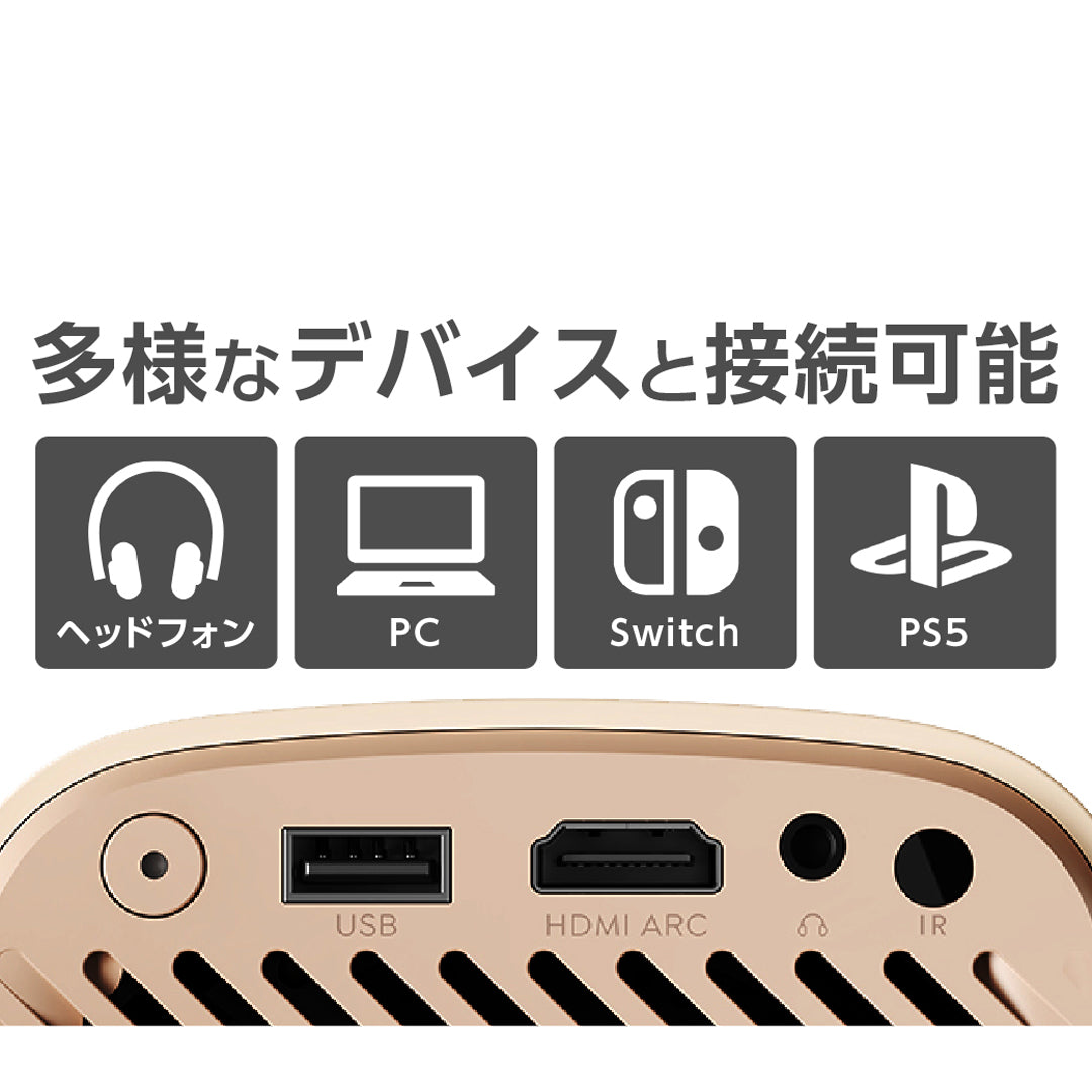 Yaber T1 Pro】送料無料｜デバイス接続不要のプロジェクター Kibidango