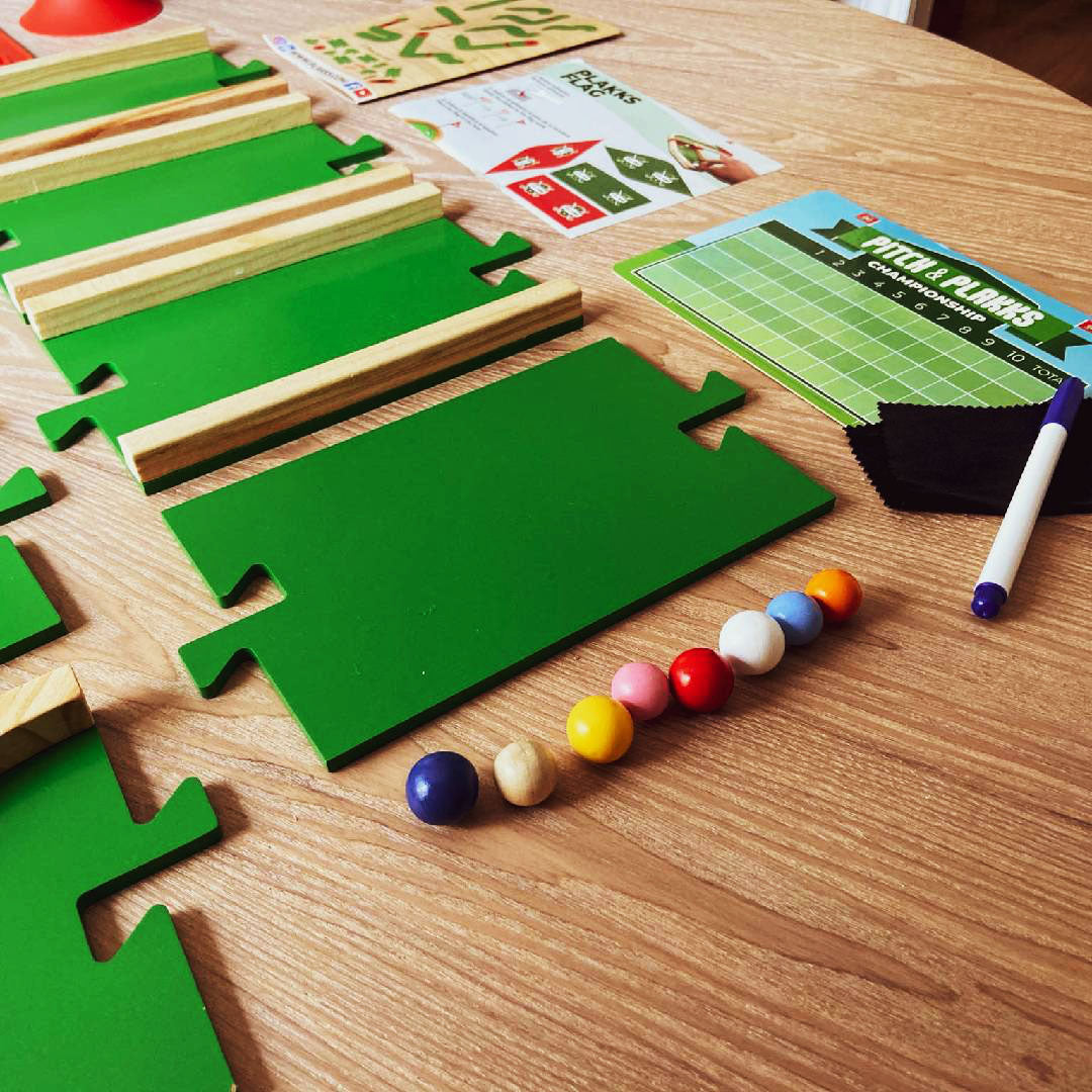Pitch&Plakks 木製ゴルフボードゲーム｜Kibidango Store