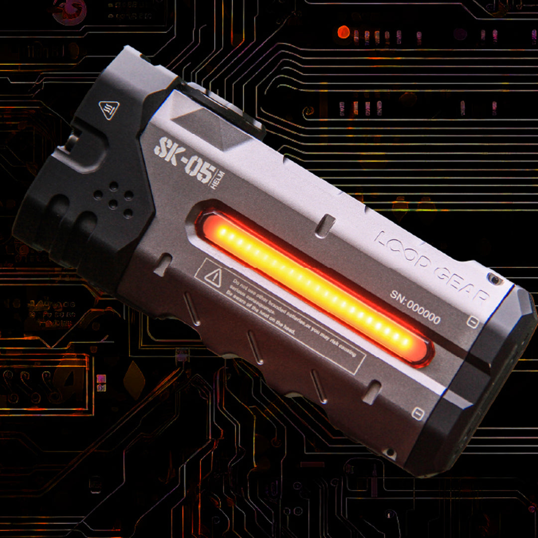 LOOP GEAR SK-05 PRO バッテリー無し LOOP GEAR SK05│いつでも手元に光とパワーを！EDC懐中電灯(By