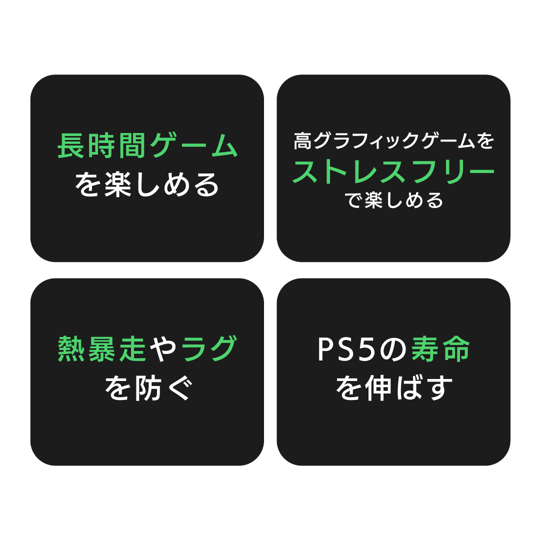 SCRY Artic PS5専用冷却ファン】送料無料｜ 6ファン搭載で7℃冷却効果