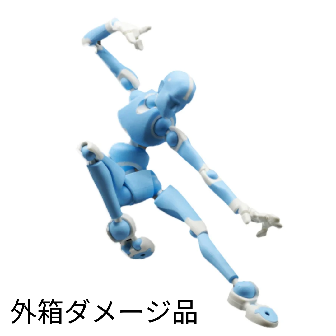 Stickybones ダークストーム ブルースカイ 2体 可動フィギュア