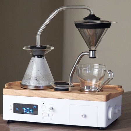 バリシーア タイマー機能付きコーヒーメーカー&紅茶用フィルター-