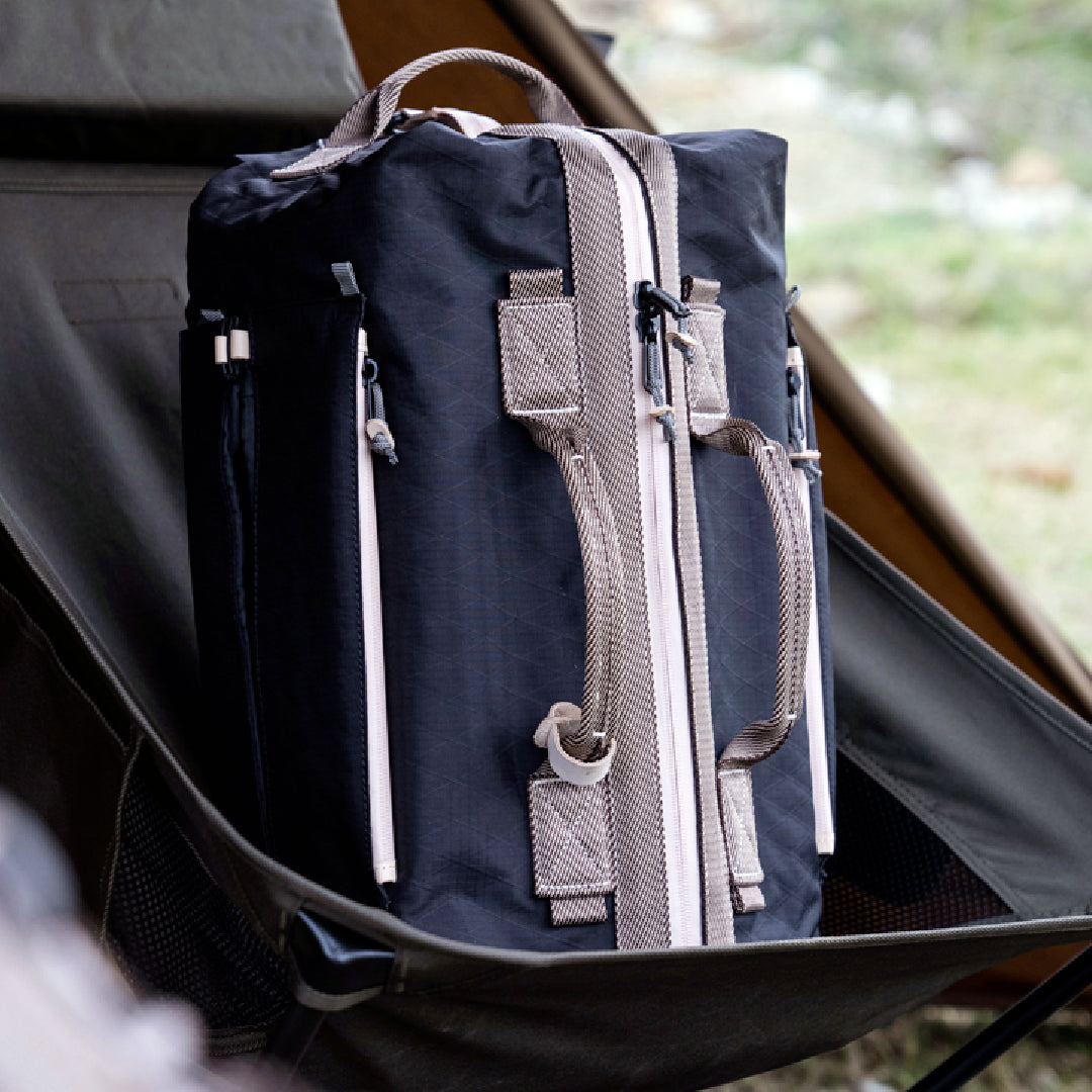 Dr.Wilds Camping Series｜ガバッと開く キャンプ バッグ- Kibidango Store