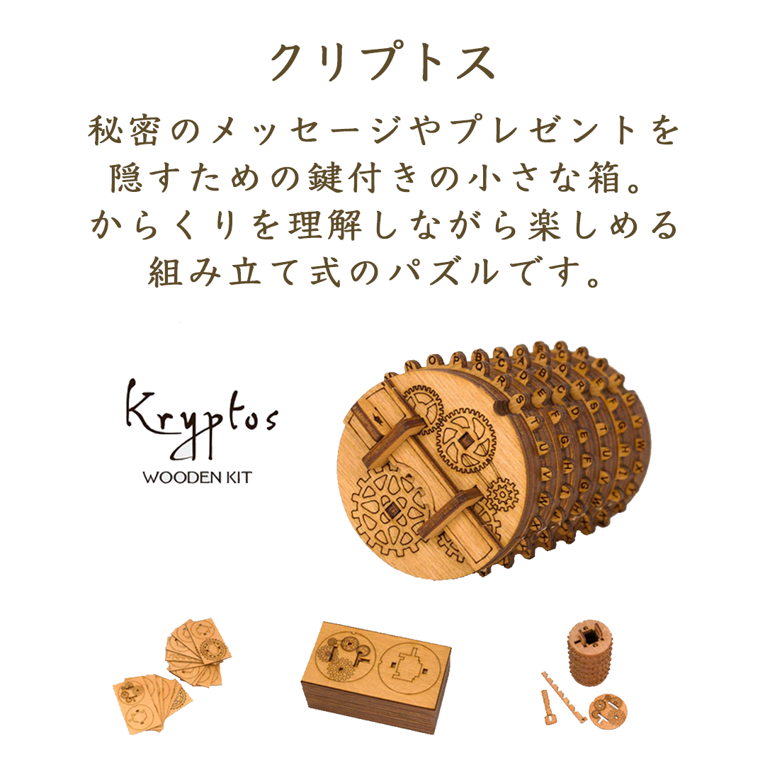 Cluebox クルーボックス】送料無料｜木製立体パズル｜謎解き
