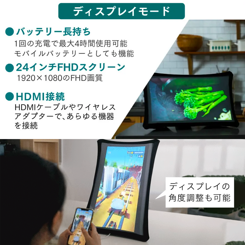 折りたたみモニタSplay arovia 折りたたみモニタSplay arovia